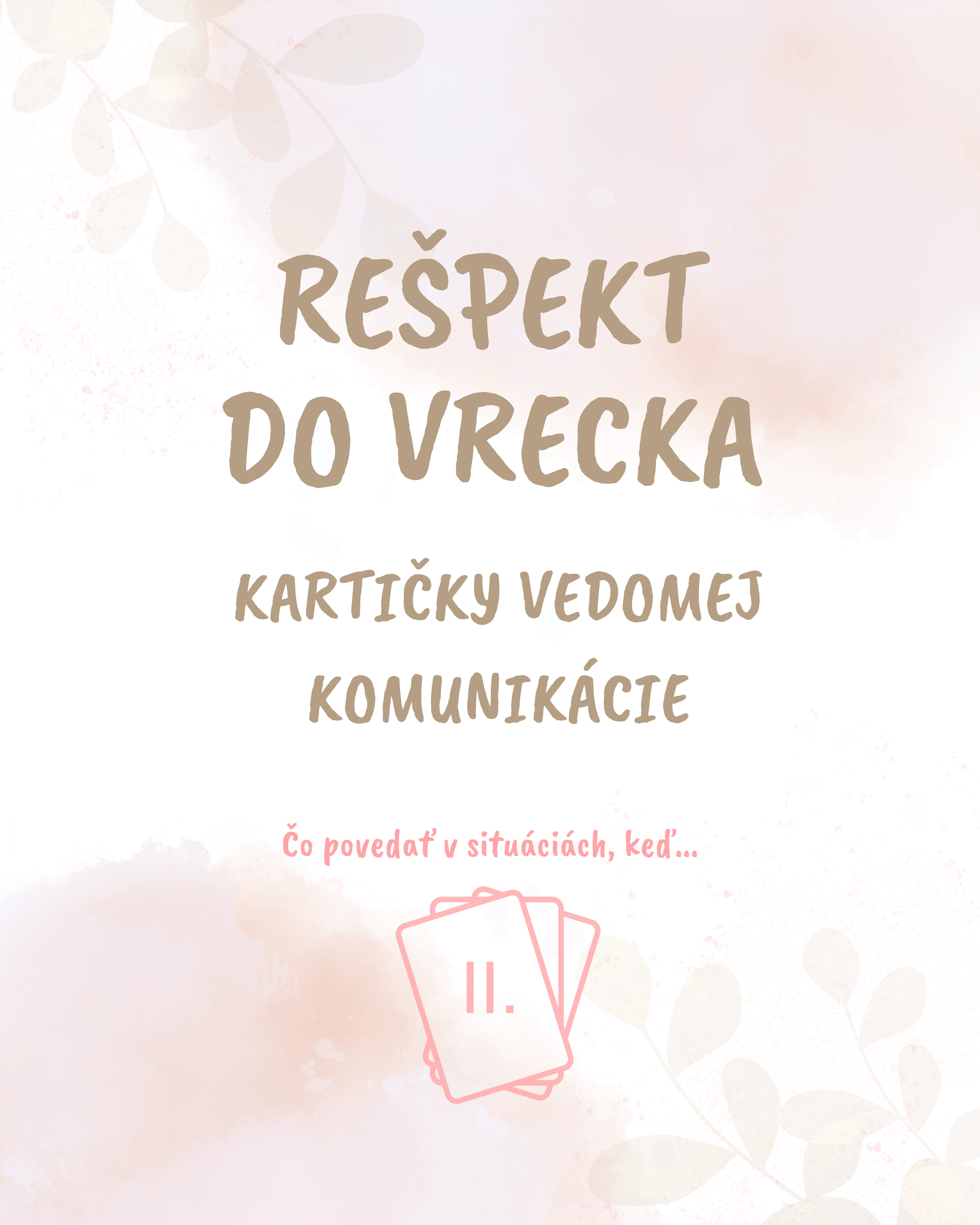 Kartičky vedomej komunikácie 2