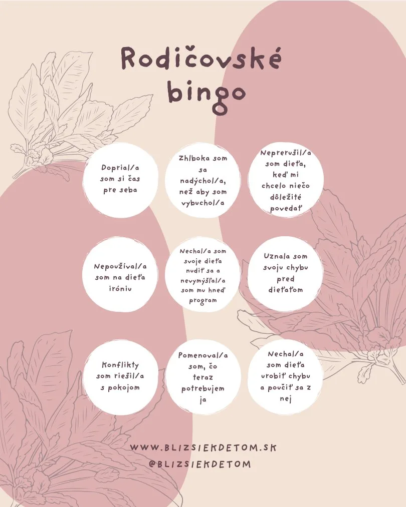 Rodičovské bingo
